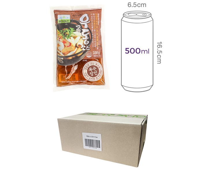 [칠갑농산] 우동소스 (330g x 5개)