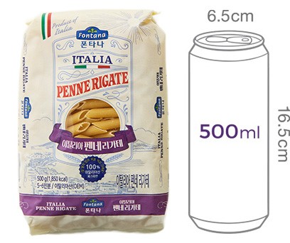 [폰타나] 이탈리아 펜네 리가테 500g