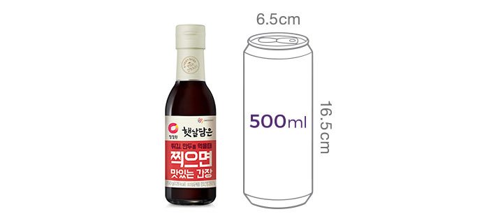 [청정원] 햇살담은 찍으면 맛있는간장 150g