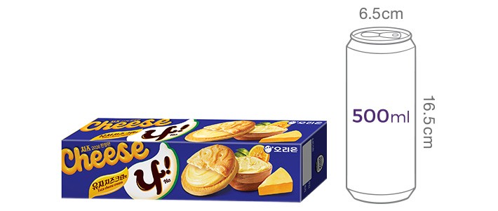 [오리온] 나! 샌드 유자치즈크림맛 77g