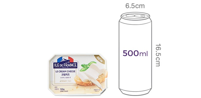 [일드프랑스] 프랑스 크림치즈 150g