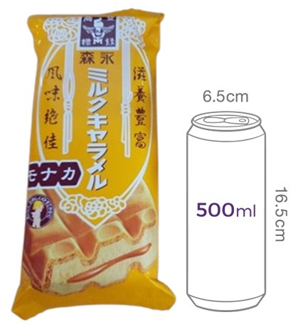 [모리나가] 밀크카라멜 모나카 (97g X 3개입)