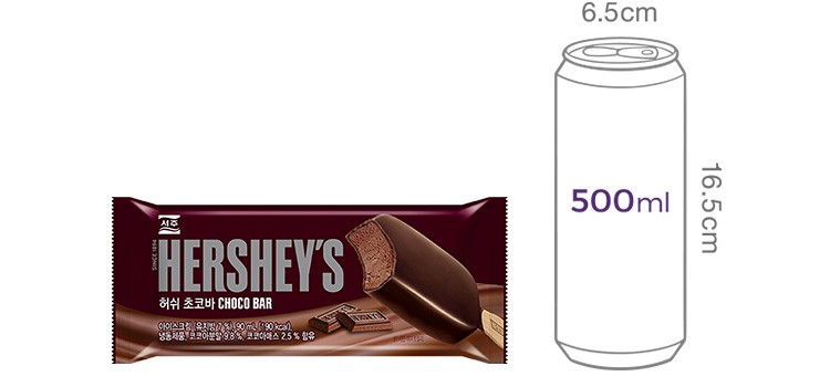 [허쉬] 초코바 (90mL X 3개)