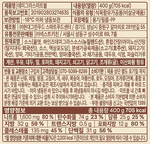 [콜린스 다이닝] 데미그라스 미트볼