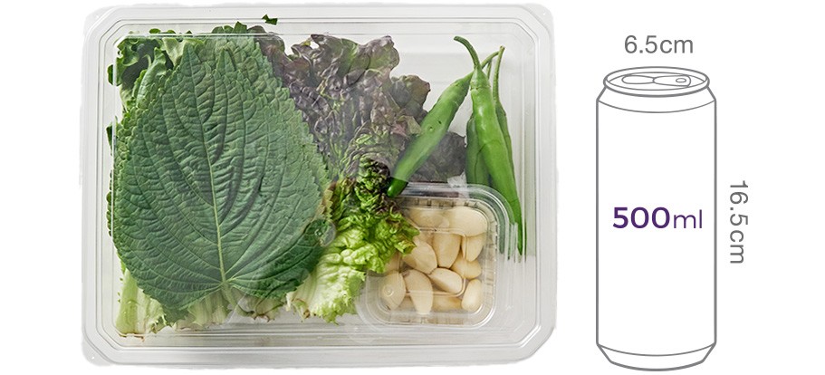 친환경 간편 쌈모둠 200g