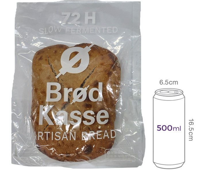 [브로드카세] 72시간 저당 호밀 사워도우 슬랩 670g