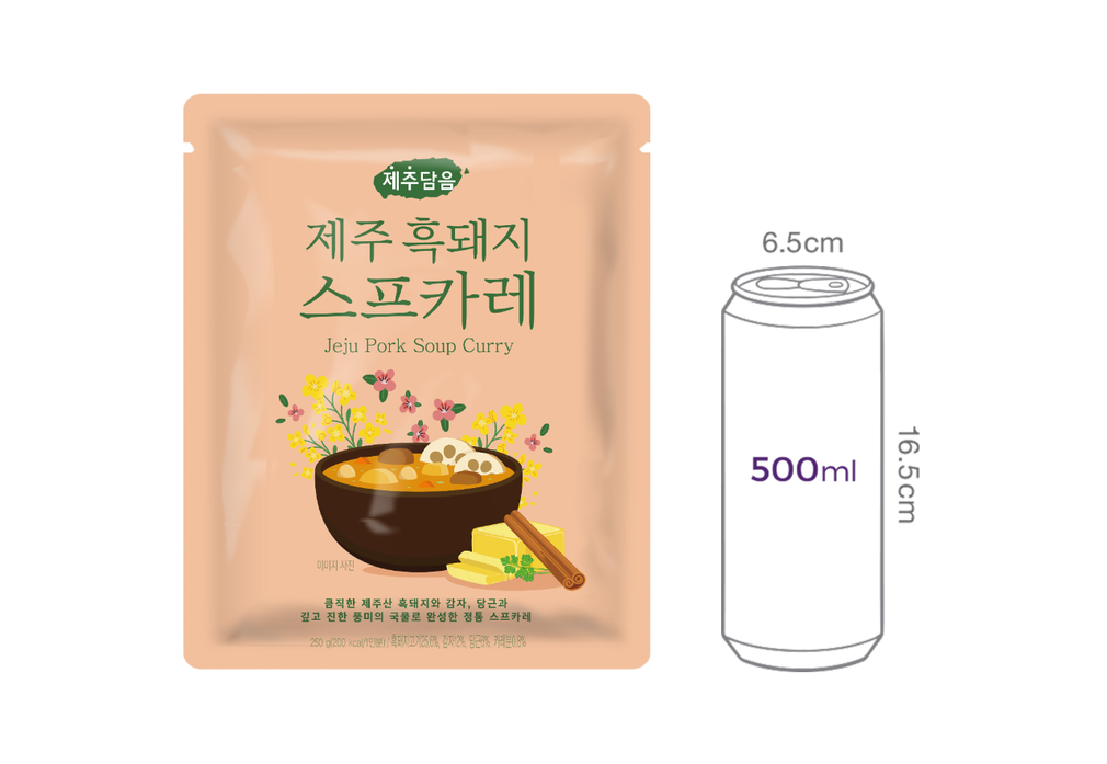[제주담음] 제주흑돼지 스프카레 250g