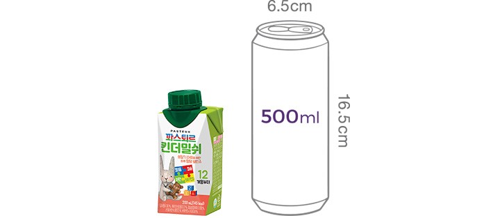 [파스퇴르] 킨더밀쉬 1단계 (200mL X 6개)