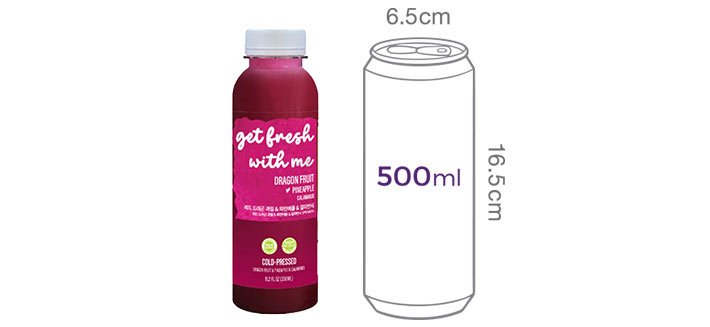 [TS FOOD] 레드용과&파인애플 330mL