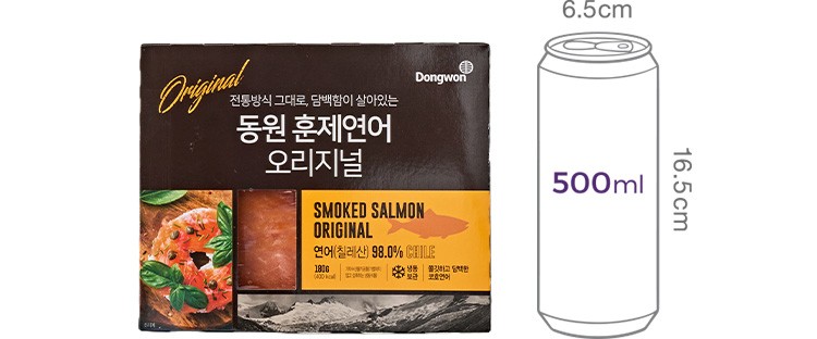 [동원] 훈제연어 오리지널 180g