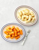 [조이풀메이드] 추억의 쌀 떡강정 2종(조청/매콤소스 포함) (택1)