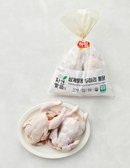 [자연실록] 무항생제 삼계탕용 두마리 통닭 (550gX2입)