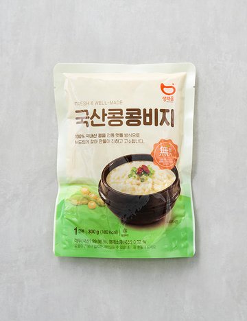 [생채움] 국산콩 콩비지 300g