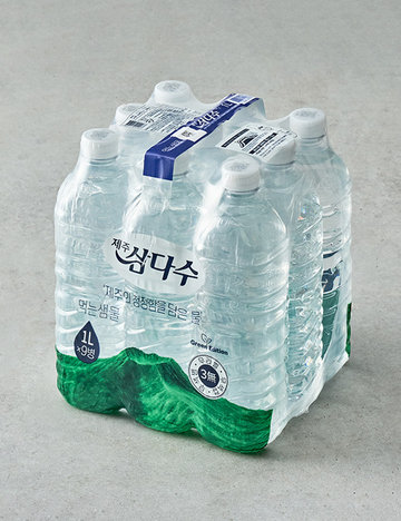 [제주 삼다수] 무라벨 생수 (1L X 9개)