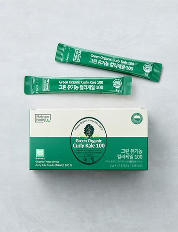 [Make you Healthy] 그린 유기농 컬리케일 100 14포