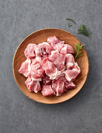 [버크셔세상] 저탄소 인증 버크셔K 흑돼지 찌개용 400g