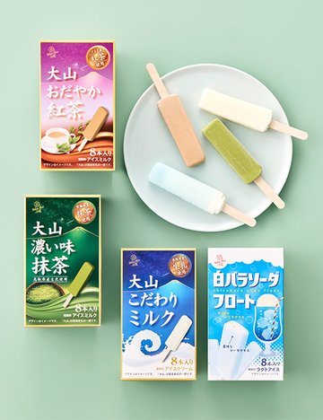 [다이센] 밀크 아이스 바 4종 (택1)