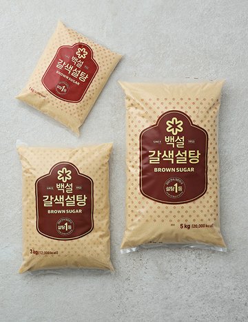 [백설] 갈색설탕 3종