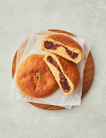 [브로드카세] 통밀 단팥빵 (2개입)