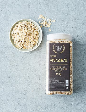 [자연담은]저당오트밀450g
