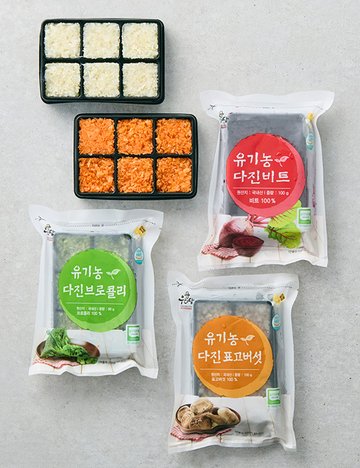 유기농 이유식용 냉동채소 골라담기 13종 (택2)