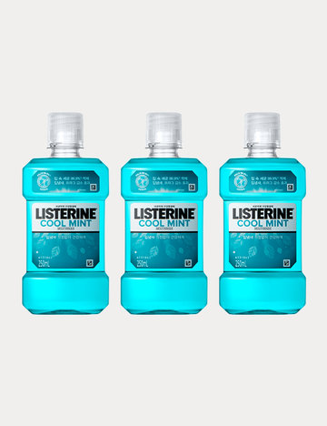 [리스테린] 쿨민트 구강청결제 250ml 3개
