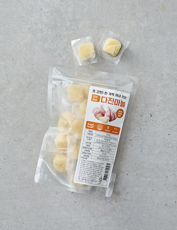 냉동 다진마늘 이지큐브형 200g