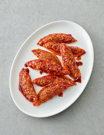 [오마뎅] 양념 지짐 만두 (8개입)