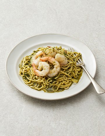 [마마리 다이닝] 씨푸드 바질페스토 파스타