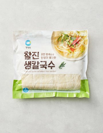 [청정원] 찰진 생칼국수 1kg