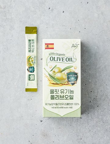 [올핏] 유기농 엑스트라 버진 올리브 오일 (14포)