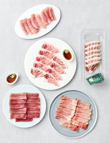 참치회 슬라이스 120g 4종 (냉동) (택1)