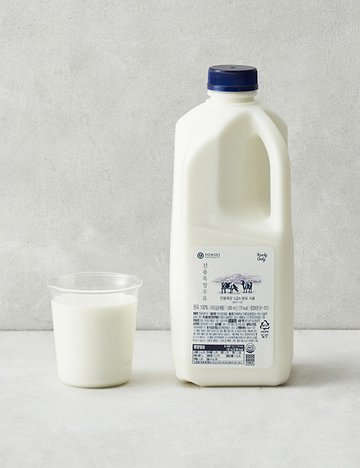 [연세우유 x 마켓컬리] 전용목장우유 1.8L