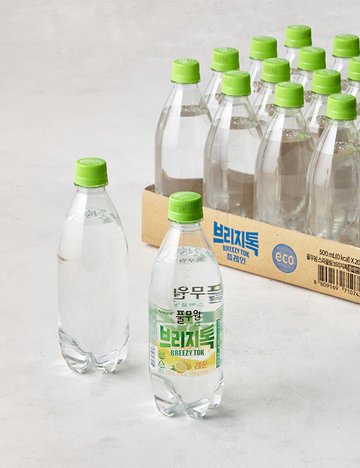 [풀무원] 브리지톡 탄산수 (500mL X 20개) 2종 (택1)