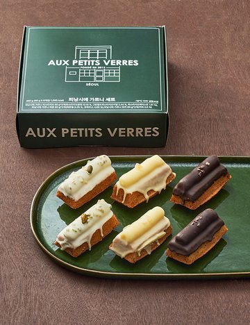 [선물세트] 박준우의 오쁘띠베르 피낭시에 가르니 세트 (6개입)