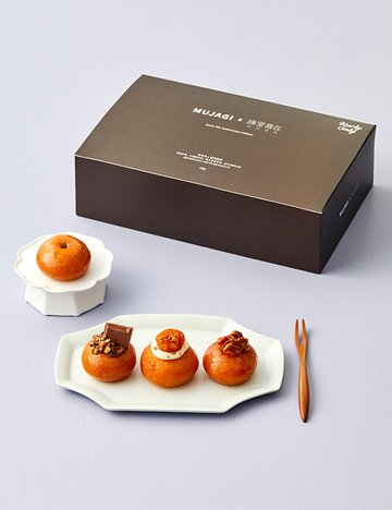 [9주년 한정][연리희재 X 무자기] 개성주악 4구 / 도자기 소반 1종 세트