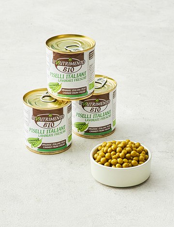 [일뉴트리멘토] 유기농 완두콩 캔 160g*3개입