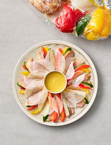 [사리원] 훈제오리 무쌈