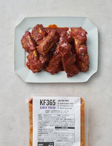 [KF365] 숯불 매콤 쪽갈비 450g (냉동)