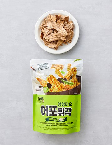 [수산곳간] 청양마요 어포튀각 130g