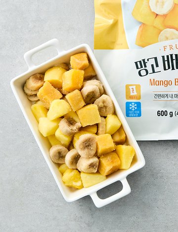[자연원] 망고 듬뿍 냉동 망바파 믹스 (600g)