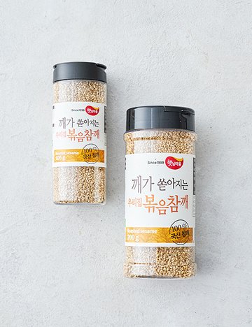 [햇님마을] 국산 100% 깨가 쏟아지는 볶음참깨 2종