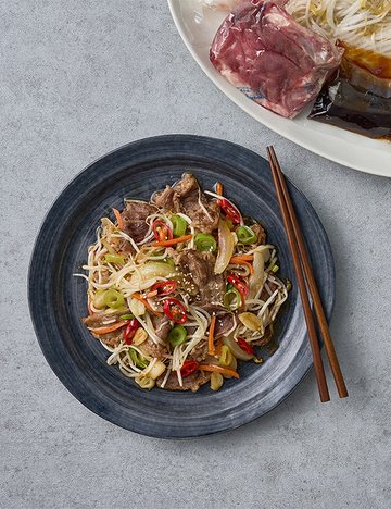 [이차돌] 차돌박이 숙주볶음