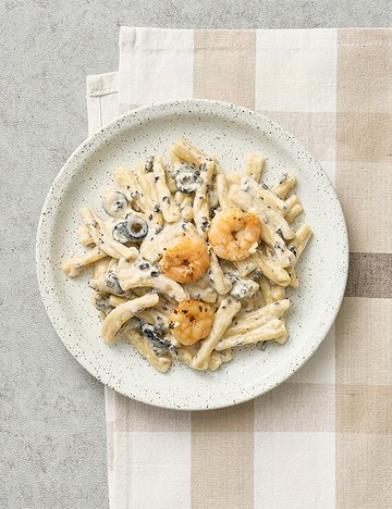 [톰볼라] 블랙올리브 새우 카사레치아 파스타