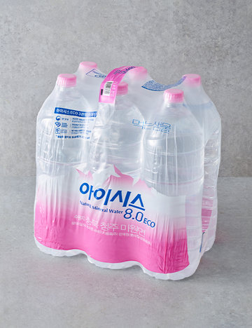 [아이시스8.0] 무라벨 생수 2L*6개
