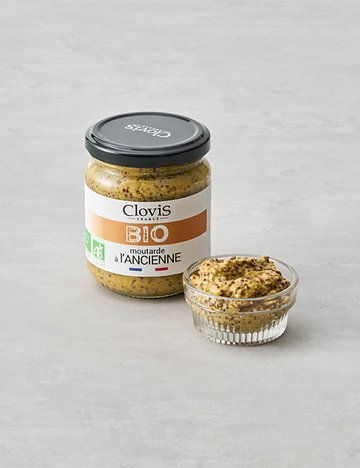 [클로비스] 유기농 홀그레인 머스타드 200g