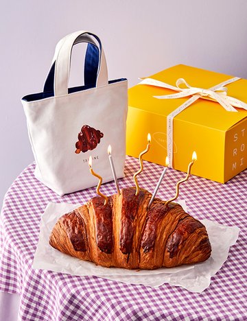 [9주년 한정][타르틴베이커리] 슈퍼크루아상 가방세트