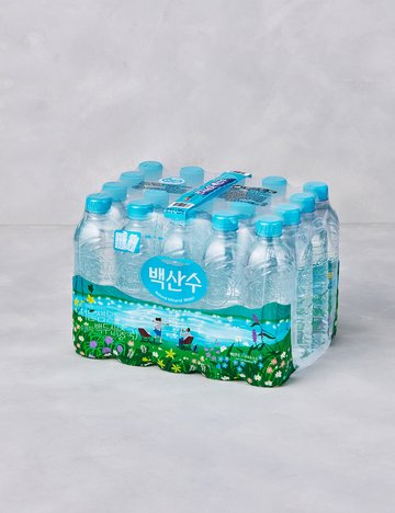 [백산수] 무라벨 생수 (500mL X 20개)