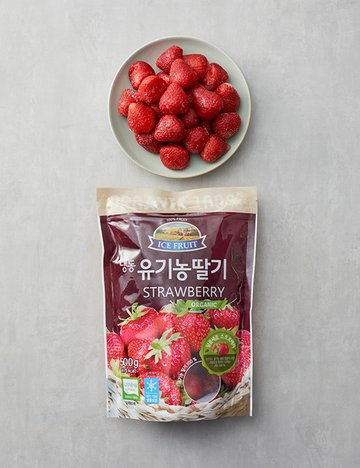 [자연원] 냉동 유기농 딸기 500g (폴란드산)