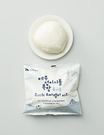 [제주 성이시돌목장] 유기농 후레쉬 모짜렐라 치즈 125g